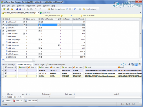 dbForge Data Compare for PostgreSQL 1.0 dbForge Data Compare for PostgreSQL 1.0