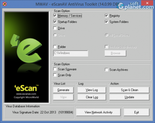eScanAV AntiVirus Toolkit 14.0.99 eScanAV AntiVirus Toolkit 14.0.99
