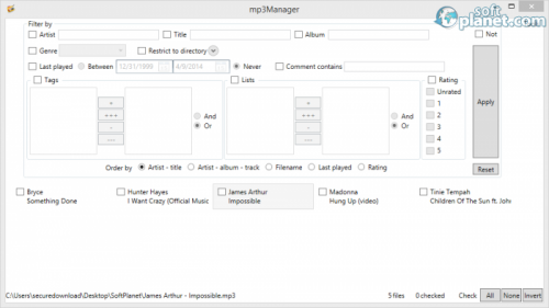 mp3Manager 1.0.5006.31942 mp3Manager 1.0.5006.31942