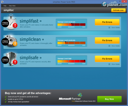 simplitec Power Suite FREE 1.4.4.5 simplitec Power Suite FREE 1.4.4.5